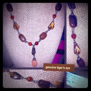 TIGER'S EYE NECKLACE